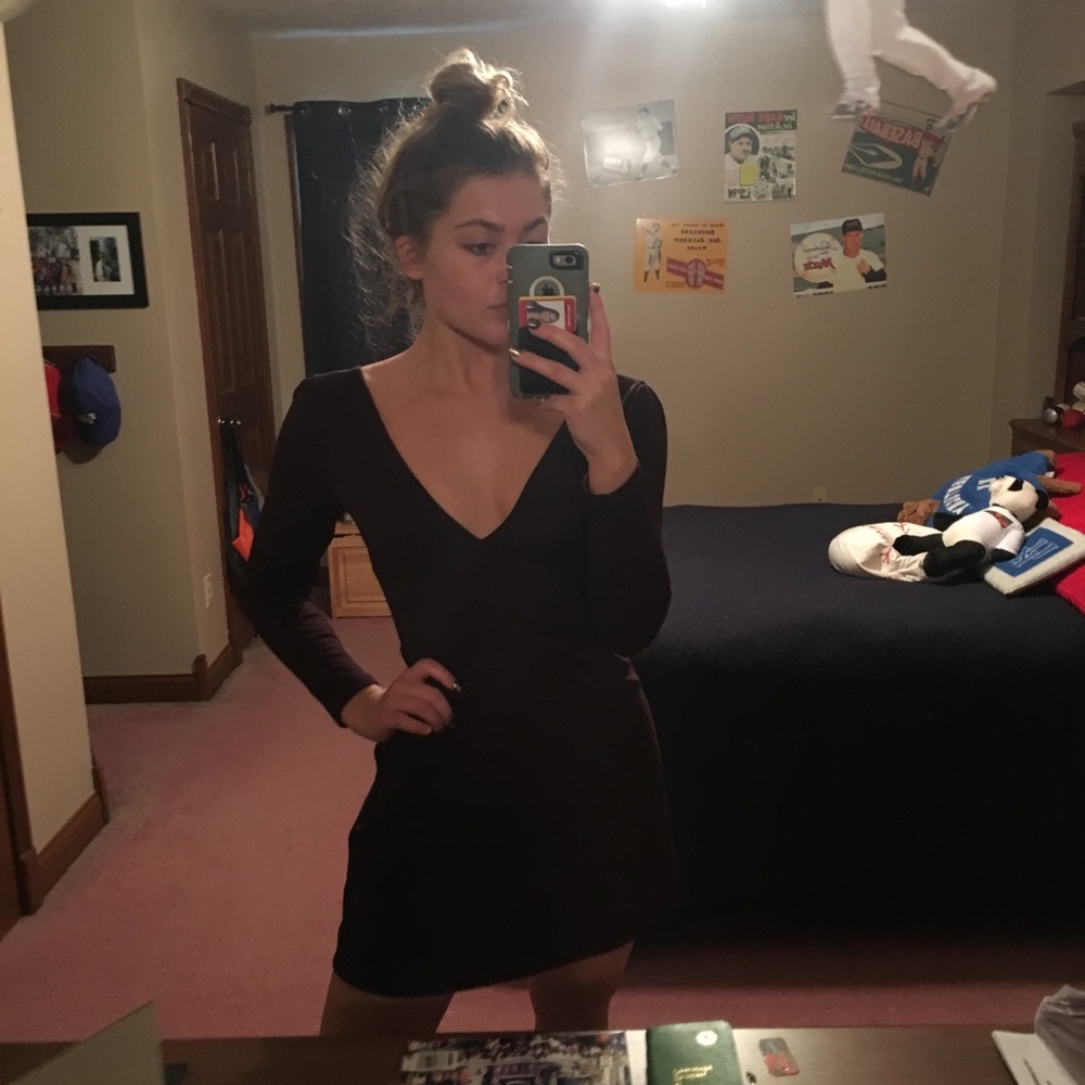 Low v dress by Cooperative